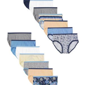 14 Pure cotton Hipster panties pack