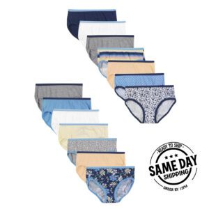 14 Pure cotton Hipster panties pack2