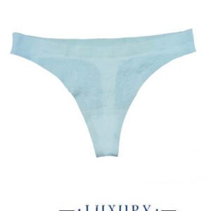 ALL DAY COMFORT WHITE LUXURY SEMLESS THONG PANTY UNDERWEAR SNAZZYWAY