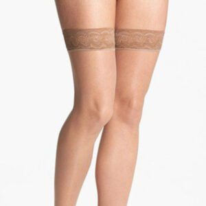 GIVENCHY Creme Thigh Highs Stockings 3