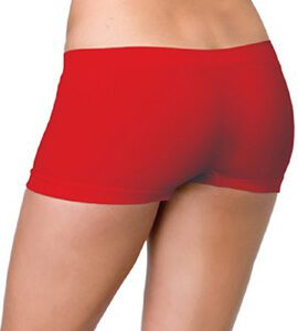 Hot red boyshort underwear panties snazzyway