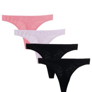 Lace thong panties pack Snazzyway India1