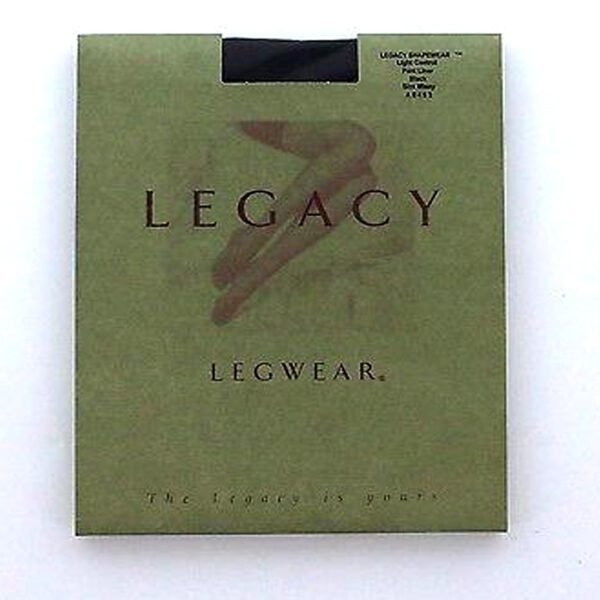 Legacy Legwear Microfiber Control Top Brown Tights 2