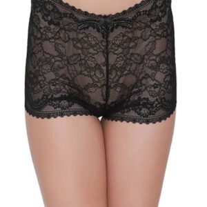 Lovely Floral Laced Sexy Boyshort 00
