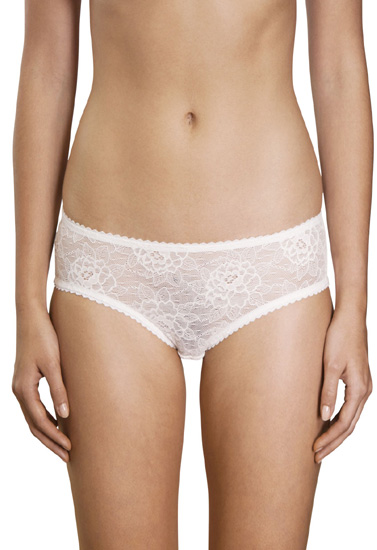 Marks Spencer Flirty White Floral See Through Panty 1