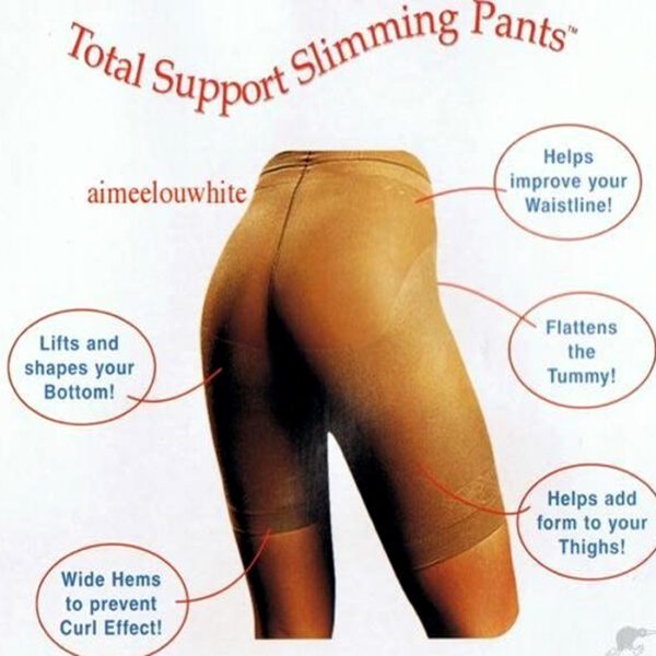 New Black Total Support Slimming Pants 2