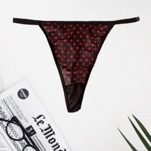 Print Mesh Lace G String 2