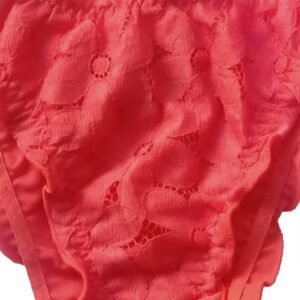 SiSi Ruffle Thread Embroidery Bikini Bottom 3