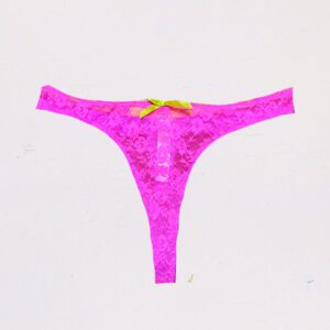 Snazzy Pink Purple Sexy Luxurious Thong