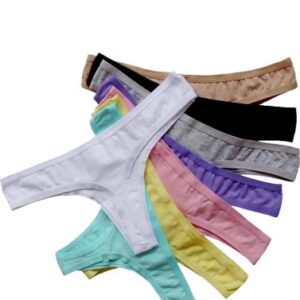 Tex Women Delicate Cotton Stretch Thongs 8 pack 2