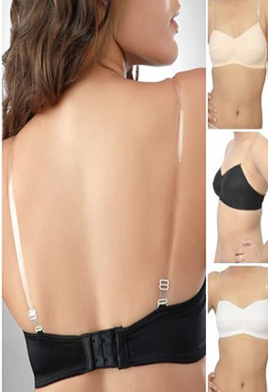 Women Transparent Straps Regular Bra Pack of 3 - Dress Sexy