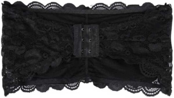 Women Black Tube Lightly Padded Bra 3