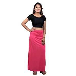 Ladies-Glossy-silk-sarees-Pink-Petticoat-1 jpg